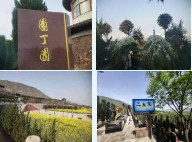西安霸陵墓園新區 坐南向北依山而建