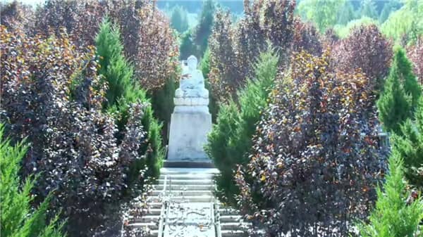 西安壽陽山墓園的朝向,安心歸依