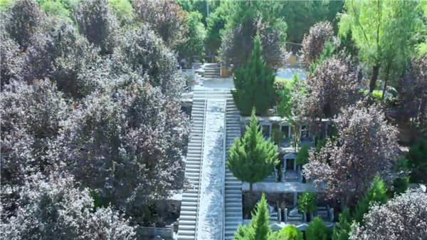 西安壽陽山公墓的總規模和安葬能力如何?墓園內提供了哪些類型的墓地供客戶選擇?